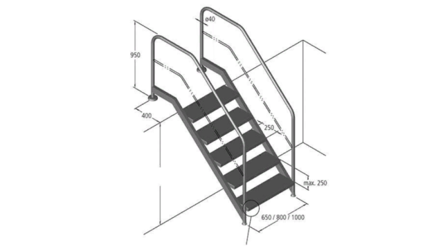 Лестница для бассейна из ПВХ труб: пошаговая инструкция по изготовлению