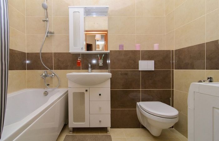 ванная комната дизайн с туалетом
