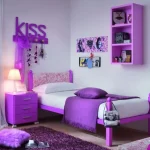 Детская комната в фиолетовых тонах: основные правила сочетания