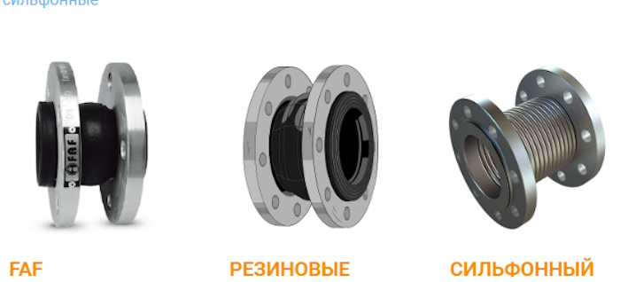 Компенсаторы DN800